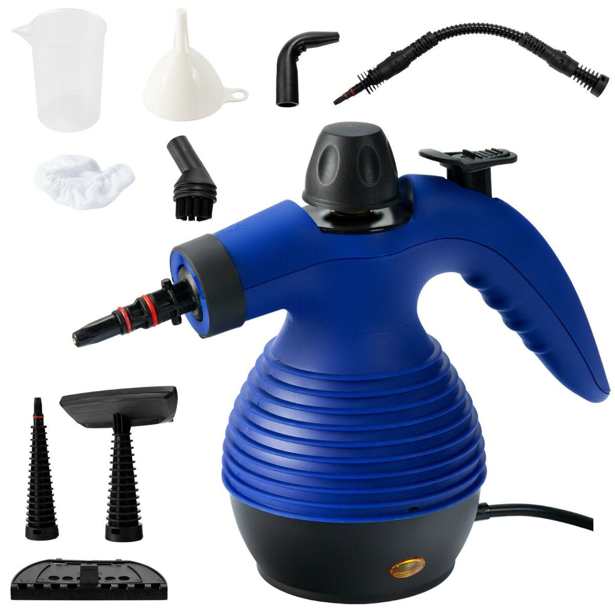 Multi-Purpose Handheld Steam Cleaner with 9 Piece Accessories